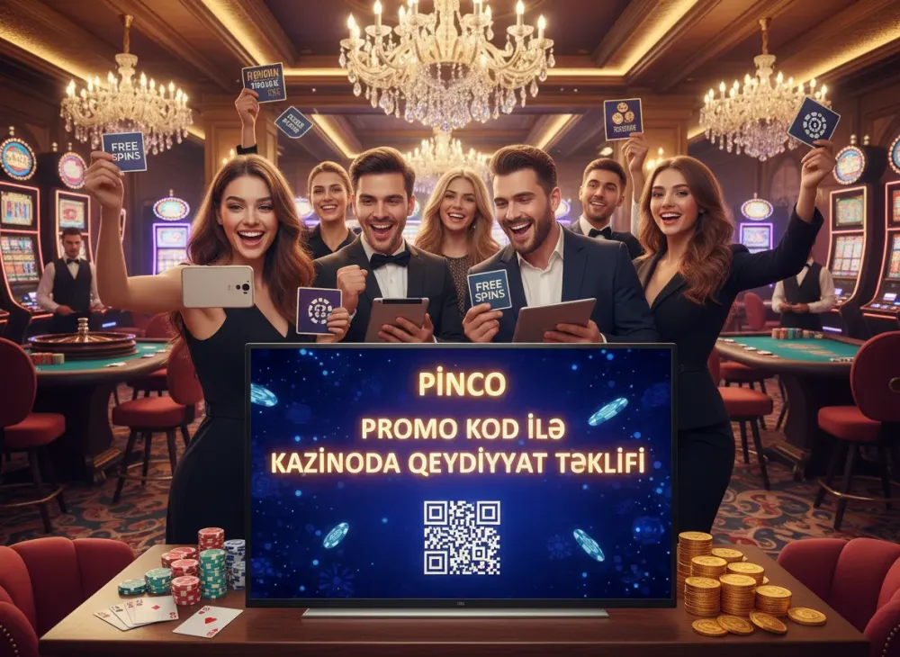 Pinco promo code ilə kazinoda qeydiyyat təklifi