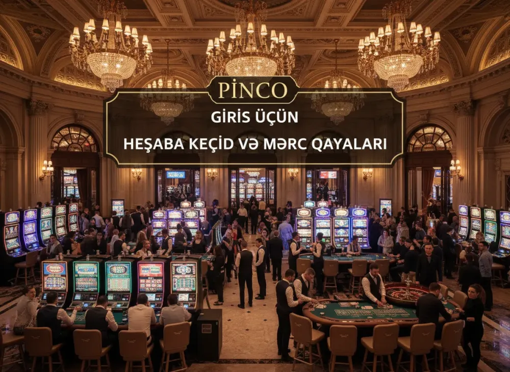 Pinco giriş üçün hesaba keçid və mərc qaydaları