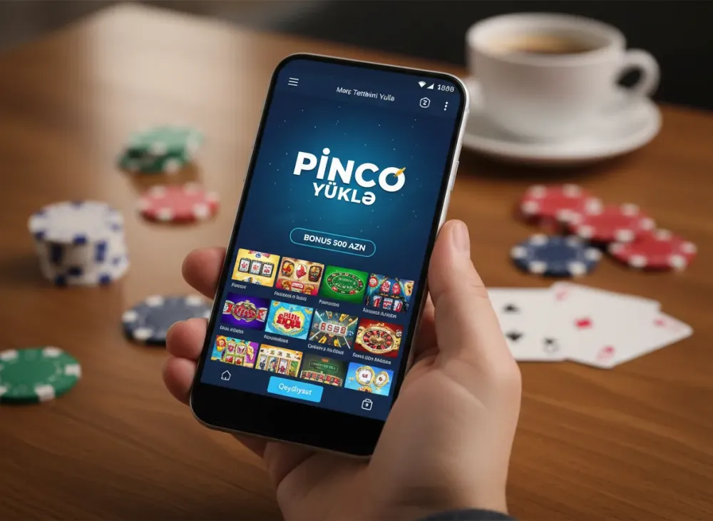 Pinco yukle mərc tətbiqinin yüklənmə bələdçisi