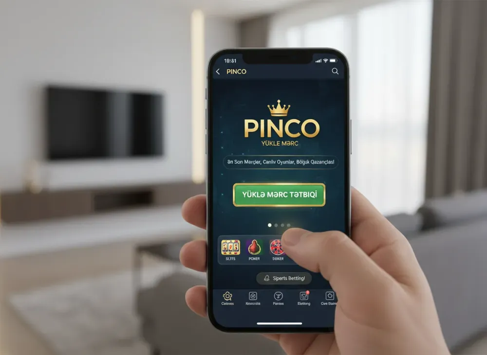 Pinco yukle mərc tətbiqinin yüklənmə bələdçisi
